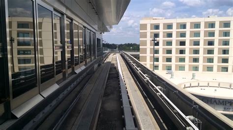 Atl Skytrain Time Lapse Rental Car Center To Airport Youtube