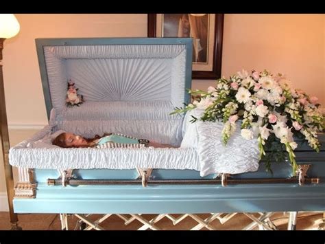celebrity open casket