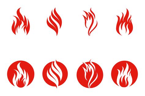 Fire Flame Vector Illustration Design Graphic By Alby No · Creative Fabrica