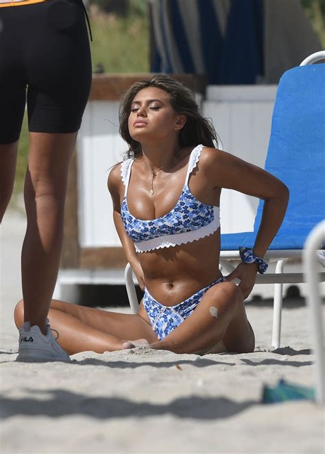 Sofia Jamora Bikini Photoshoot Beach In Miami 10 22 2018 CelebMafia