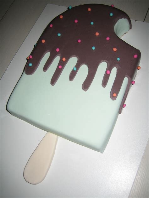Giant Ice Cream Ice Lolly Birthday Cake The Inspiration For This