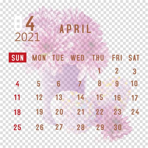 April 2021 Png