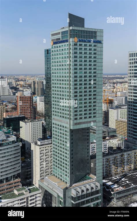 Intercontinental Hotel Warsaw Poland Stock Photo Alamy