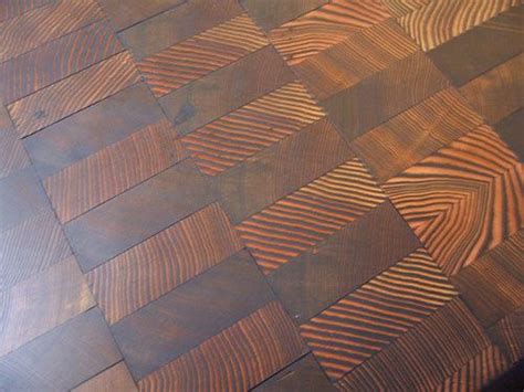 Posted on april 12, 2017april 12, 2017 10 amazing diy floor ideas that don't cost a fortune 540 × 455. End Grain Wood Floors by Kaswell