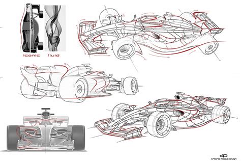 F1 Car Sketch At PaintingValley Explore Collection Of F1 Car Sketch