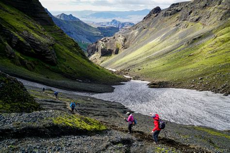 Moonscape Trekking In The Icelandic Highlands Traipsing About