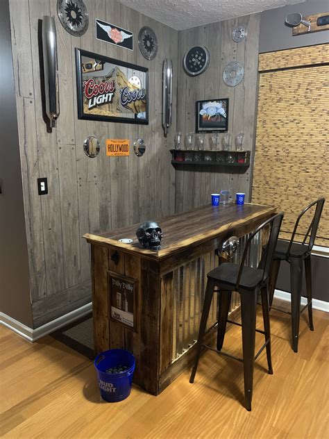 Man Cave Bar Diy Man Cave Shed Rustic Man Cave Man Cave Home Bar