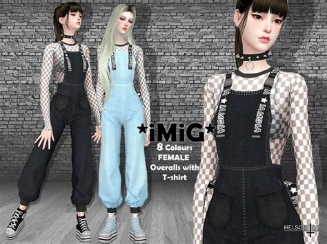 Fashion Punch Love These Overalls By Helsoseira A Featured Artist In