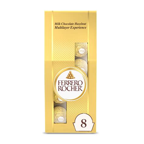 Count Ferrero Rocher Premium Gourmet Milk Chocolate Hazelnut