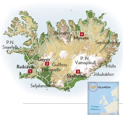 Mapamundi político, físico se trata de un tipo específico de mapamundi que representa las curvas de nivel y los diferentes accidentes. Mapa Mundi Europa Islandia - fondo de pantalla rosa