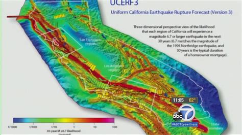 Usgs Predicts Massive Earthquake In California Within 30 Years