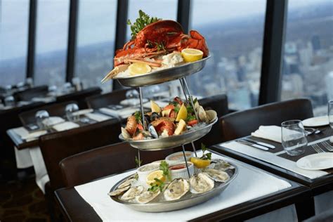 360 The Restaurant At The Cn Tower In Toronto On Seafood Tower Dirona