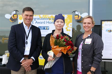 Milestone Omc Nurse Mckee Receives Bee Award Sequim Gazette