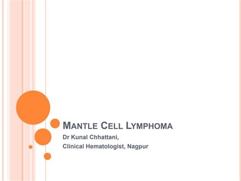 Mantle Cell Lymphoma Pptpptx