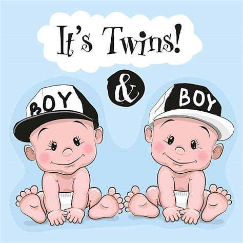 Best Twin Babies Illustrations Royalty Free Vector Graphics And Clip Art