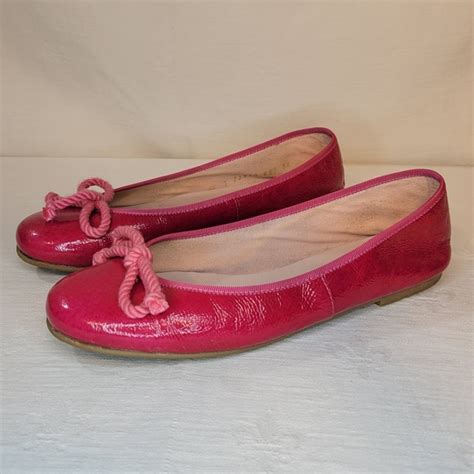 Pretty Ballerinas Shoes Pretty Ballerinas Womens 36 Pink Round Toe Ballet Flat Poshmark