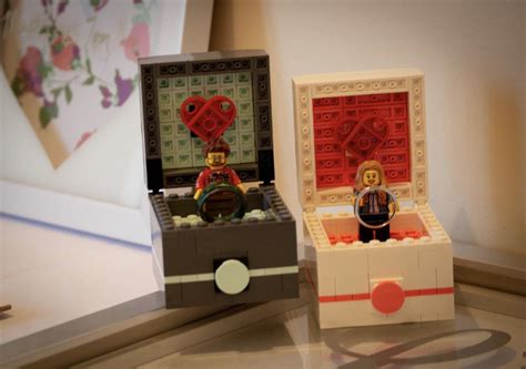 I Made These Ring Boxes For My Wedding Over The Weekend Rlego