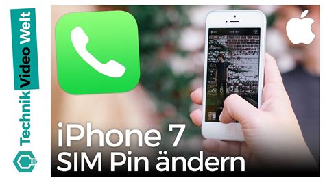 Iphone 7 Sim Pin ändern Und Deaktivieren Youtube