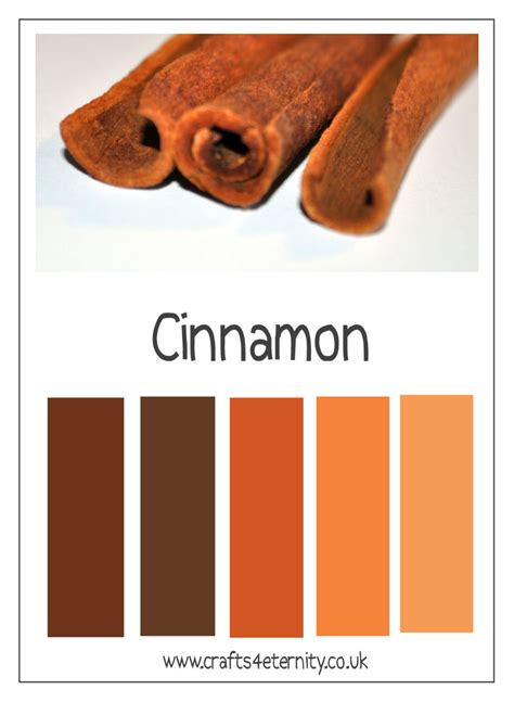Whimsical Creations Color Recipe Cinnamon