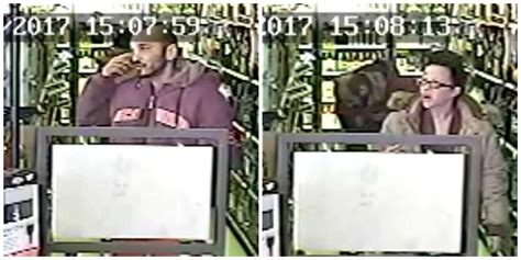 Police Are Seeking The Publics Help In Identifying Two Suspects In Connection To Shoplifting Of