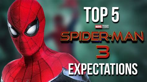 Top 5 Mcus Spider Man 3 Expectations Youtube