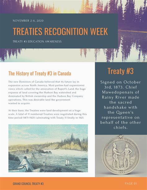 Treaties Recognition Week Treaty 3 Education Awareness Grand