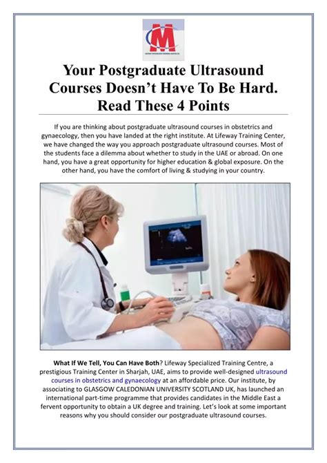 Ppt Your Postgraduate Ultrasound Courses Doesnt Have To Be Hard