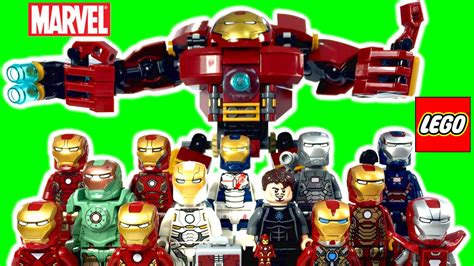Lego Iron Man Minifigure Collection Brickqueen Youtube