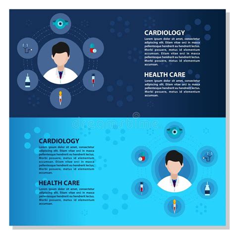 Medical Infographic Elements Data Visualization Vector Design Template