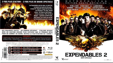 Jaquette Dvd De The Expendables 2 Blu Ray Cinéma Passion