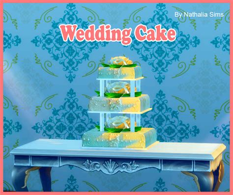 Wedding Cake Sims 4 Cc List