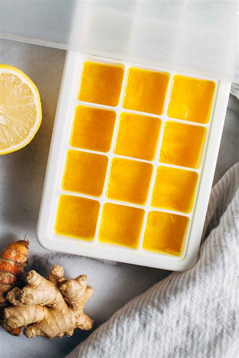 Immune Boosting Lemon Ginger And Turmeric Cubes Karinokada