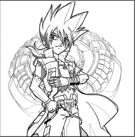 85 Beyblade Coloring Pages Free Coloring Page