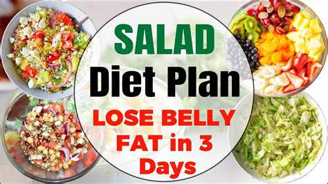 We've compiled a list of 12 best foods to shrink your stomach. Weight Loss Salad Diet Plan - Lose Belly Fat in 3 days ...