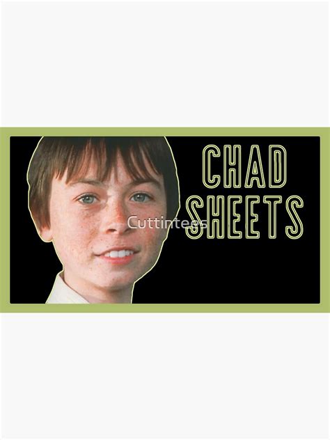 Chad Sheets Child Actor Poster By Cuttintees Redbubble