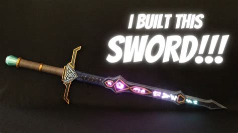 Building An Epic Fantasy Sword Youtube