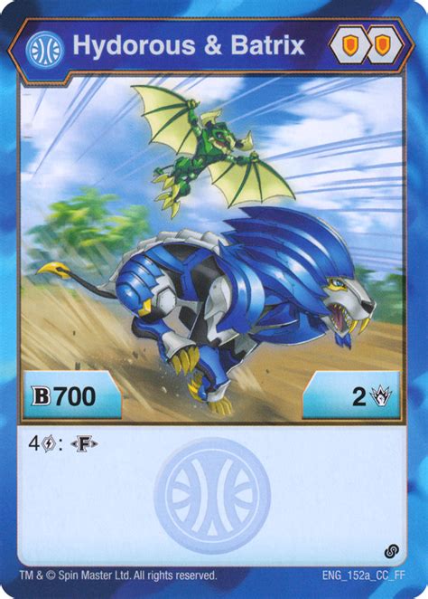 Aquos Hydorous And Batrix Fusion Force The Bakugan Wiki