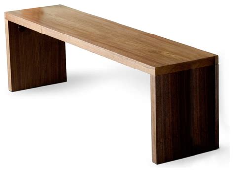 Modern design for the home. Gus Plank Dining Bench - Modern - Dining Benches - Los ...