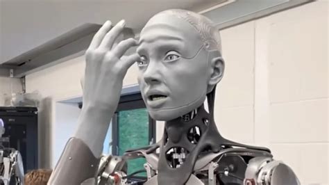 video ameca el humanoide más avanzado del mundo que tiene expresiones faciales hiperrealistas
