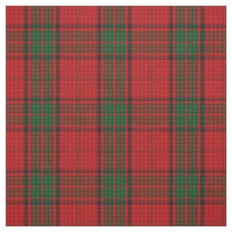 Clan Maxwell Scottish Tartan Plaid Fabric Plaid Fabric Fabric