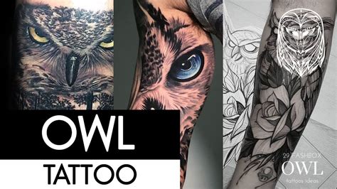 Owl Tattoo Artwork