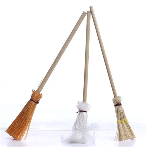 Miniature Brooms And Mop Set Doll Accessories Doll Making Supplies
