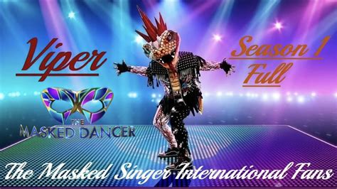 The Masked Dancer Uk Viper Season 1 Full Youtube