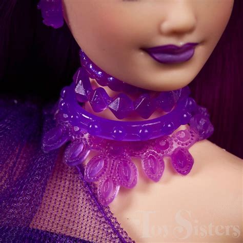 2023 Convention Exclusive Chromatic Couture Purple Barbie Hjx42 Toy Sisters