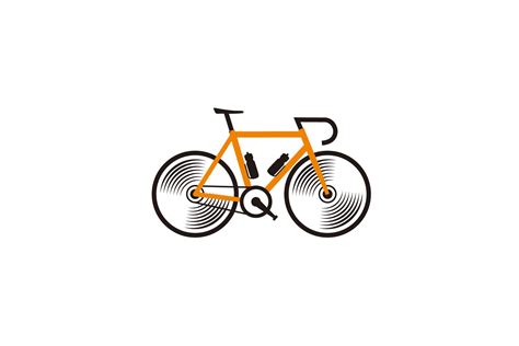 Bicycle Road Bike Icon Logo Design Flat Graphic By Sore88 · Creative