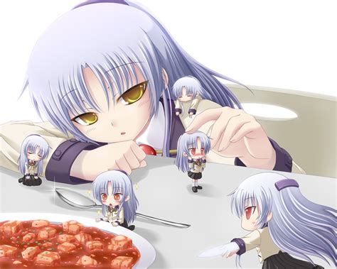 Wallpaper Ilustrasi Makanan Anime Sendok Gambar Kartun Sedih
