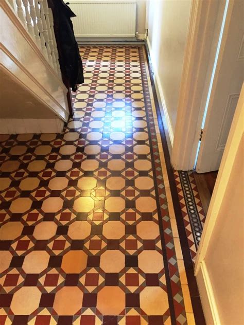 Restoring A Original Edwardian Tiled Hallway In Harpenden
