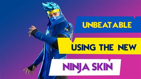 Im Unbeatable When I Use The New Ninja Skin Fortnite Battle Royale