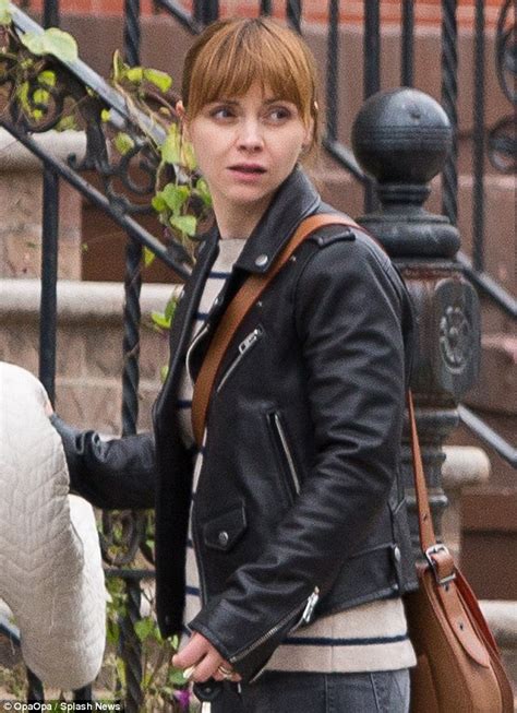 Christina Ricci Looks On The Verge Of Tears As She Moves Out Of Nyc