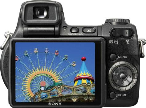 Sony Cybershot Dsc H9 8mp Digital Camera With 15x Optical Image